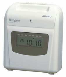Dochádzkové hodiny AMANO BX 1600